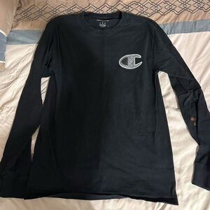 Champion Women’s Black Long Sleeve Tee
